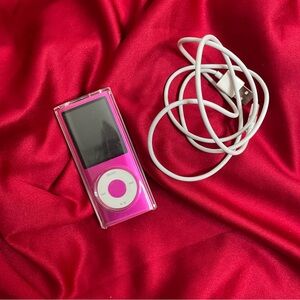 HOT PINK APPLE IPOD NANO 4TH GEN AS IS